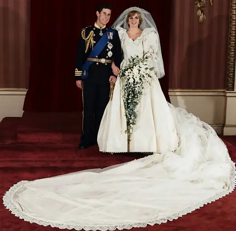 La boda del príncipe Carlos y Diana Spencer en Londres, 1981