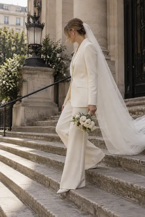 Conjuntos, trajes y jumpsuits de novia: guía de estilo