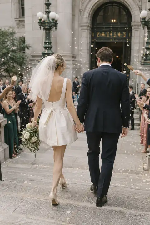 Qué ponerte para tu boda civil en el tribunal