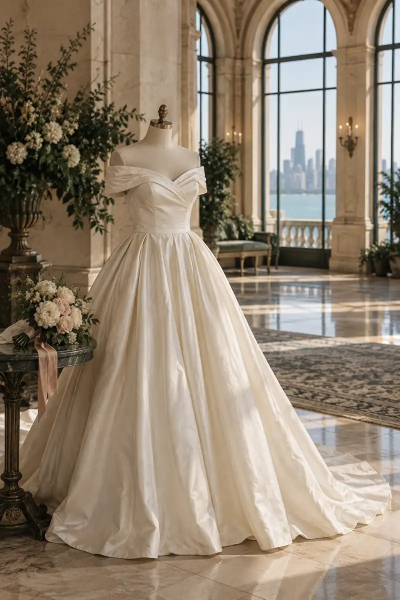 Ilustración del estilo de la boda