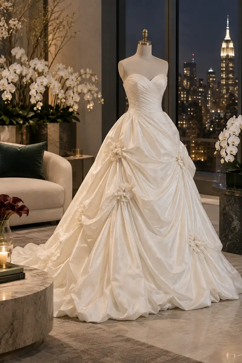 Ilustración del estilo de la boda