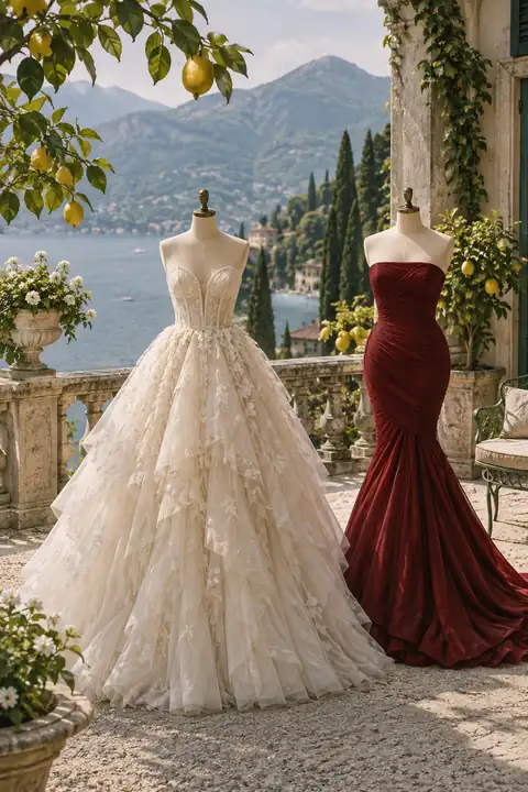 La boda de Chrissy Teigen y John Legend en el lago de Como, 2013
