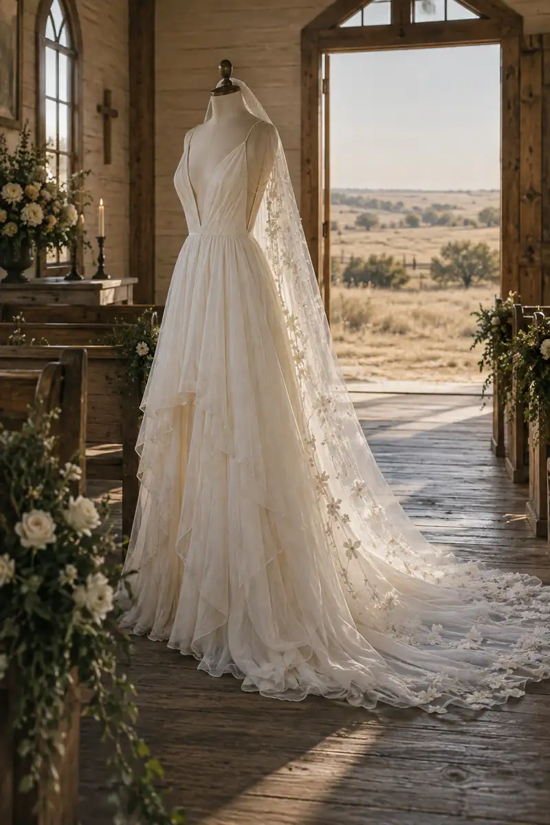 Ilustración del estilo de la boda