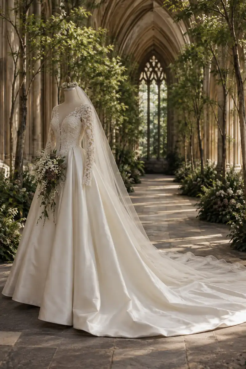 Ilustración del estilo de la boda