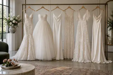 Estilos de vestidos de novia: guía de cada look